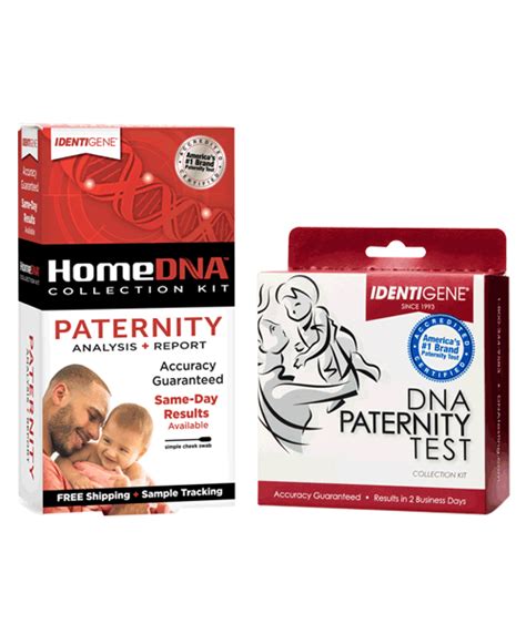 Paternity Test Kit Available from IDENTIGENE available at Walmart, CVS ...