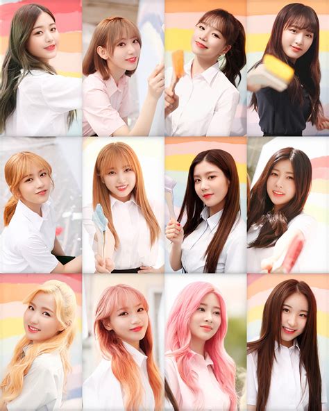 danggisio members profile Iz profile izone member retouched comments ...