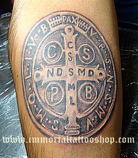 IMMORTAL TATTOO MANILA PHILIPPINES by frank ibanez jr.: SAINT BENEDICT ...