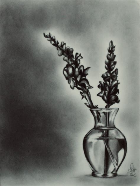 Vase Pencil Sketch at PaintingValley.com | Explore collection of Vase ...