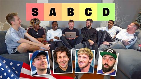 SIDEMEN RATE USA YOUTUBERS - YouTube