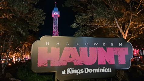 Kings Dominion Halloween Haunt 2023 - YouTube