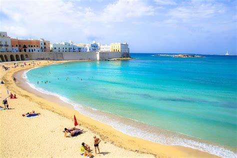 Beach weather in Gallipoli, Lecce, Italy in August