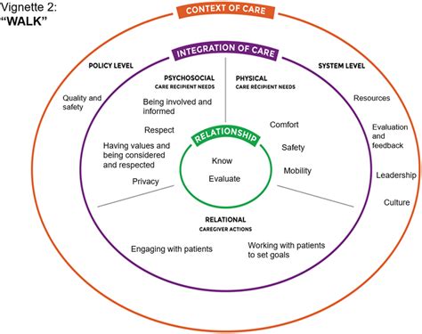 Elements of the Fundamentals of Care Framework illustrated in Vignette ...