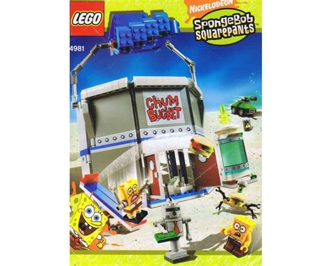 LEGO Set 4981-1 The Chum Bucket (2007 SpongeBob SquarePants ...