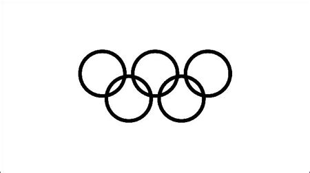 Black Olympic Rings - ClipArt Best