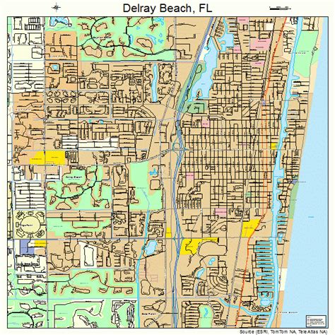 Map Of Kings Point Delray Beach Florida | Maps Of Florida