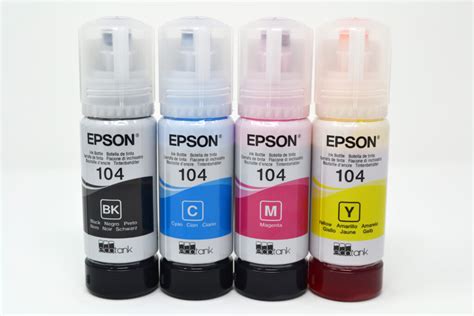 Epson 104 Ink Bottle Set for Ecotank Printers - Genuine Epson Original ...