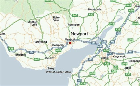 Newport County Map