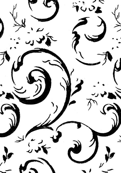 Digital Stamp Design: Stock Digital Design Backgrounds Swirls Scrolls ...