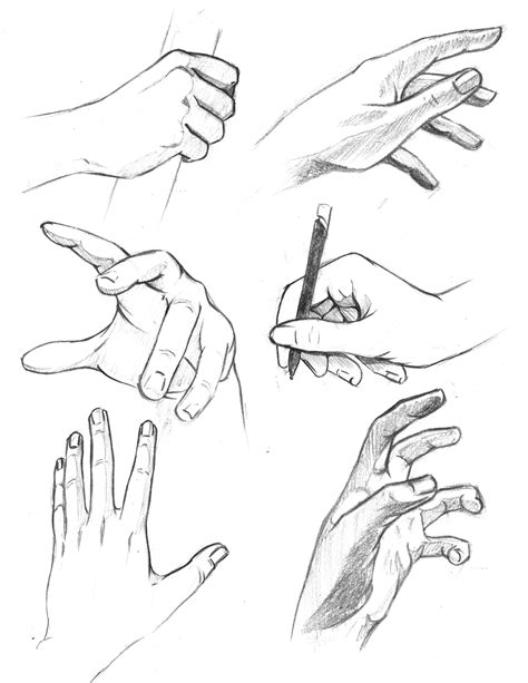 Drawing Hands Different Poses | This was one of my favourite ...