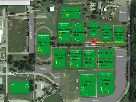 Uihlein Soccer Park Field Map - Printable Maps Online