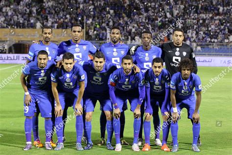 Alhilal Team Pose Prior Saudi Professional Editorial Stock Photo ...