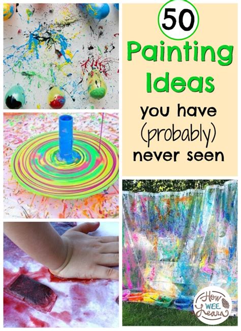 Fun And Easy Painting Ideas For Kids Messy Little Monster, 41% OFF