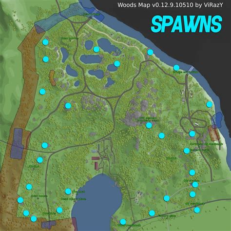 Tarkov: Woods Map Guide - Spawns, Exits, Keys & Loot 2022