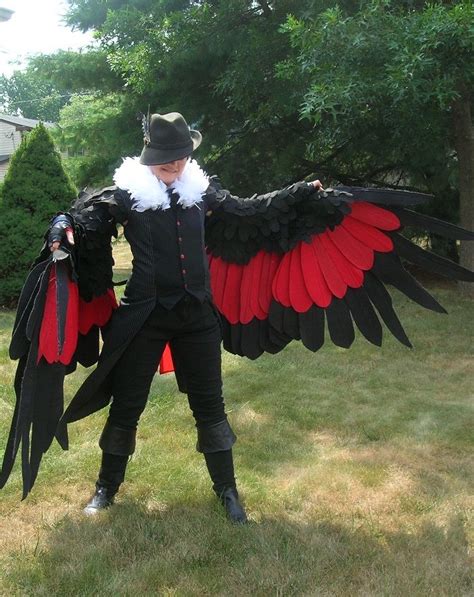 Ready for Take Off | Bird costume, Cosplay wings, Wings costume