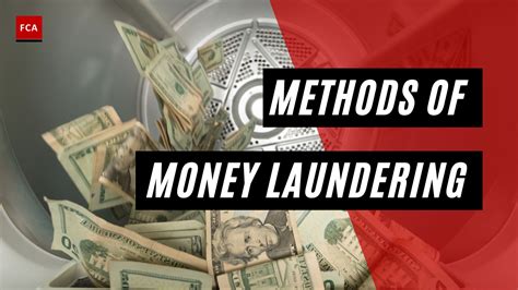 Exemplary Methods Of Money Laundering