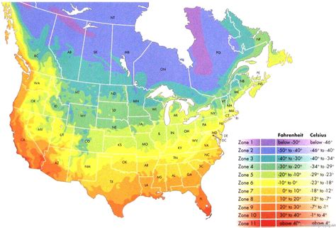 USDA Zone Chart - Grow Carnivorous Plants!