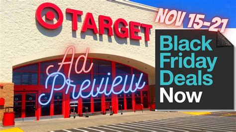 Target Black Friday Deals Now Preview Ad for Nov 15-21 | Electronics ...