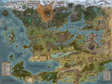 FAERUN-1372.DR | Inkarnate - Create Fantasy Maps Online | Fantasy world ...