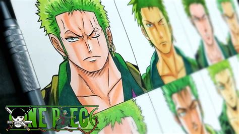 Drawing Zoro in Different Anime Manga Styles | One Piece ワンピース | #49 ...