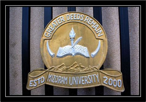 India Travel | Pictures: Logo mizoram university