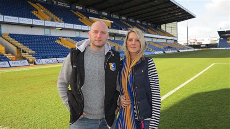 Hall-Fast owners Malk & Rachel Hall pictured at the One Call Stadium ...