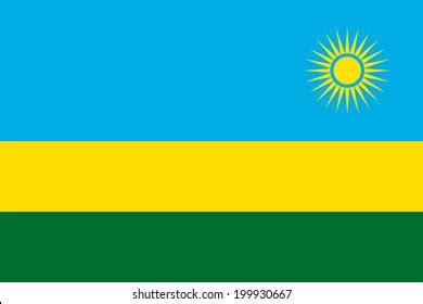 Flag Rwanda Vector Illustration Stock Vector (Royalty Free) 199930667 ...