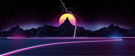 Dark Vaporwave Wallpaper