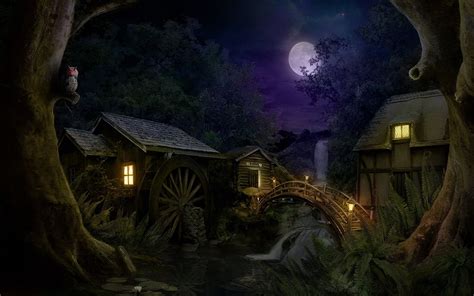 Fantasy Forest | Fantasy Forest Wallpaper/Background 1920 x 1200 - Id ...