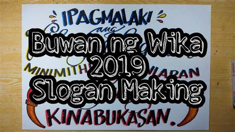 Slogan Examples Buwan Ng Wika