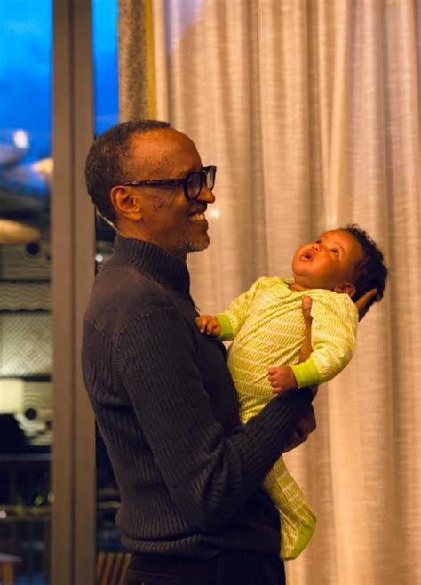 A Happy Grandpa: President Kagame shares First Photos of Granddaughter ...