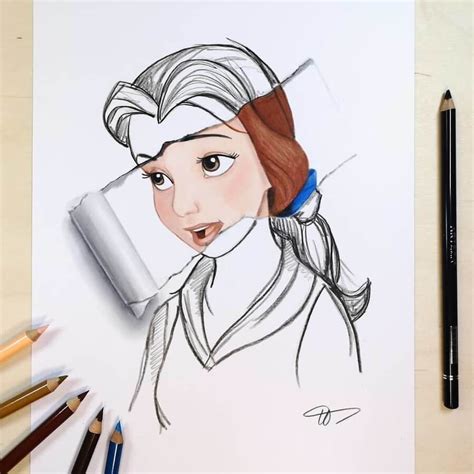 Pencil Drawings Of Disney Movies