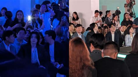 BTS-Member SUGA Spotted At Samsung Galaxy Unpacked 2023