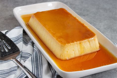 flan with caramel sauce - Coco and Ash