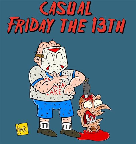 Casual Friday the 13th by cowtoon on DeviantArt