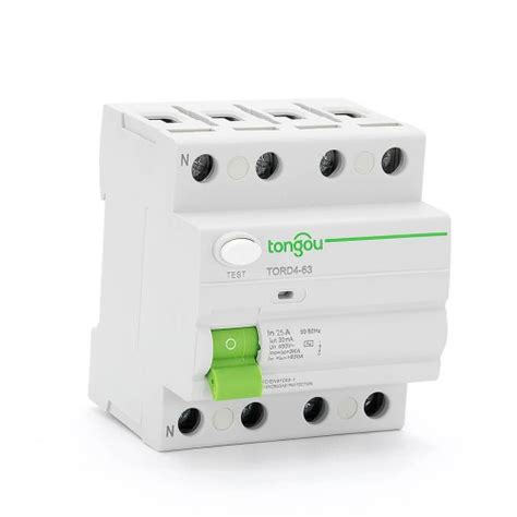 RCDs Electrical 80 Amp 30mA RCD RCCB Trip Switch Double Pole DIN Rail ...