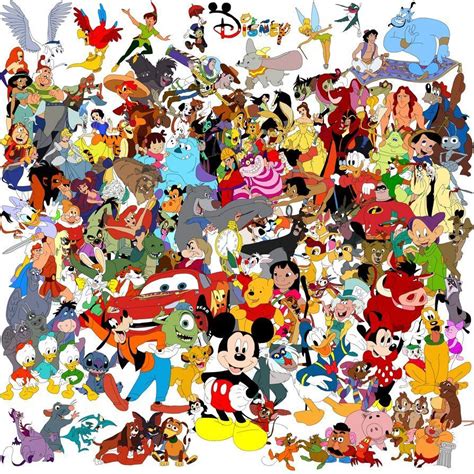 Disney Character Collage Wallpapers on WallpaperDog