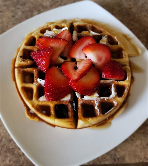 Scrumptious Strawberry Waffle Recipe - Delishably