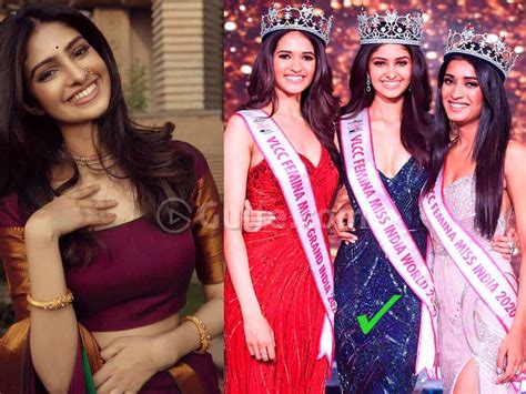 Telangana Girl Manasa Crowned As Femina Miss India 2020