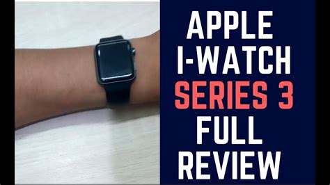 Apple iwatch series 3 Full Review | Apple iwatch series 3 Tutorials ...