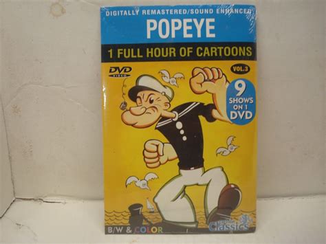 Popeye Vol 3: 1 Full Hour of Cartoons (DVD) NEW | eBay