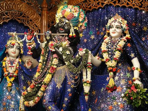 Sridham Mayapur Darshan of Sri Radha Madhava : Krishna