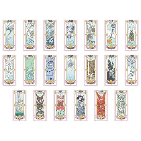 Cardcaptor Sakura's Dream Wand, Clear Card Deck Recreated - Interest ...