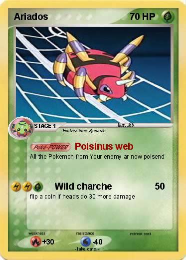 Pokémon Ariados 52 52 - Poisinus web - My Pokemon Card