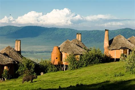 The Ngorongoro Crater Lodge in Tanzania