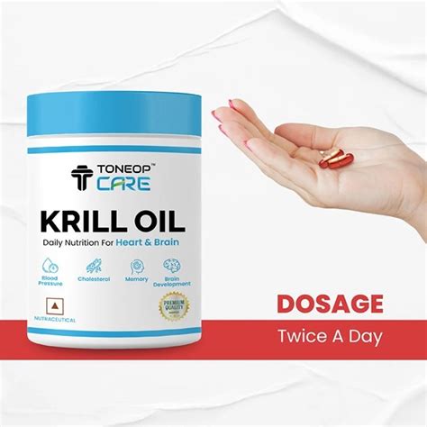 Buy Krill Oil Capsules - Experience Wellness in Pill: ToneOp Care