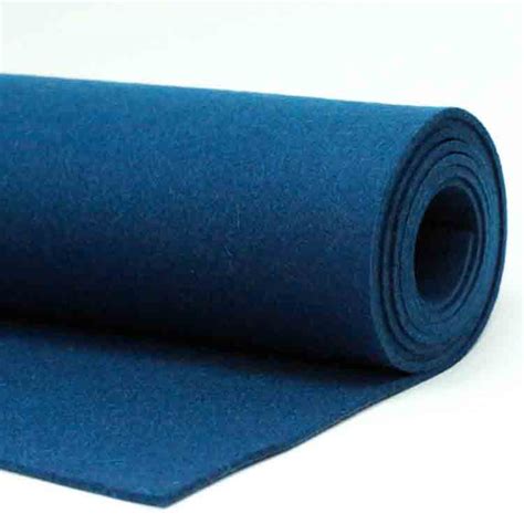 Blue Felt Fabric - Needle Felt Texture Supplies