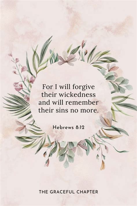 31 Bible Verses About Forgiveness - The Graceful Chapter