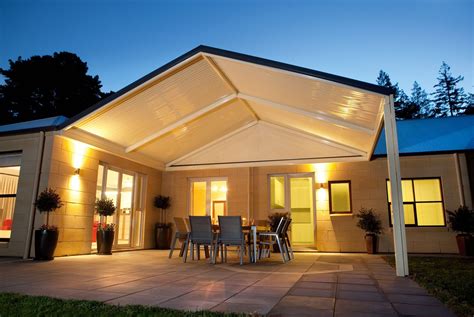 Outback® Gable | Stratco | Porch roof styles, Pergola designs, Patio ...